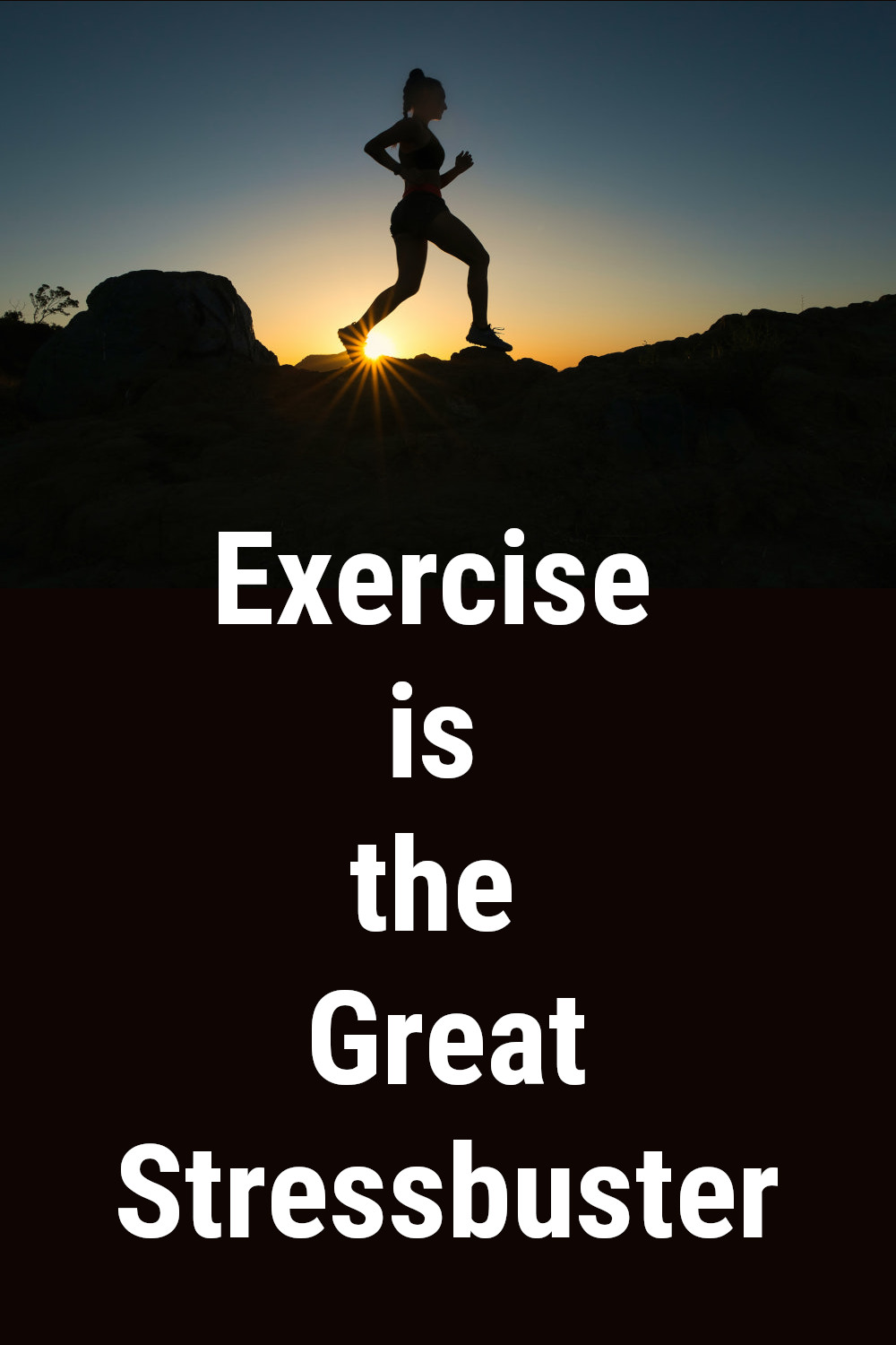 Exercise is the Great Stressbuster