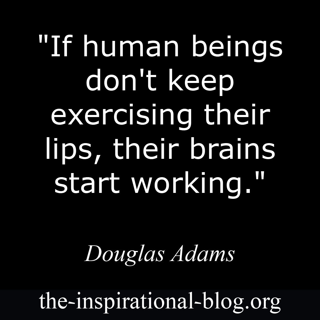 Inspirational Douglas Adams quotes