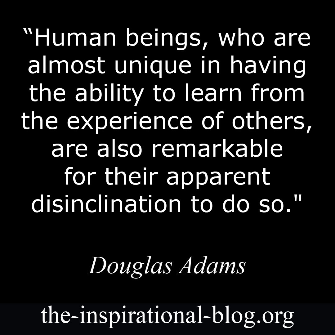 Inspirational Douglas Adams quotes