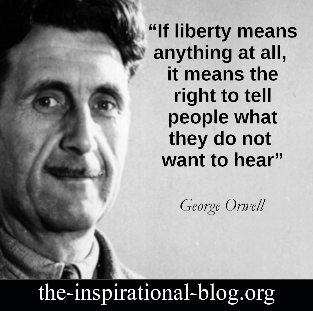 Inspirational George Orwell quotes