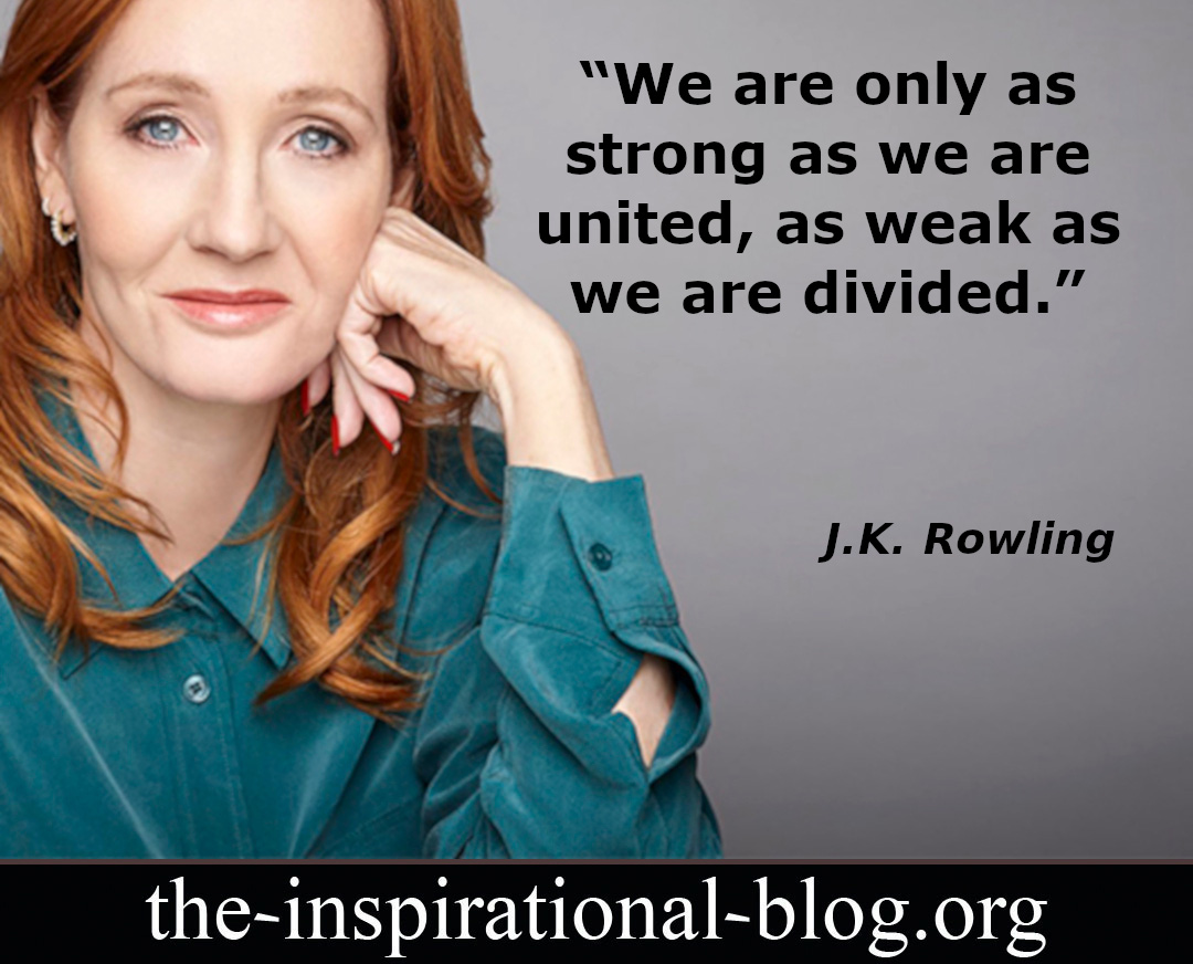 Inspirational J.K. Rowling quotes