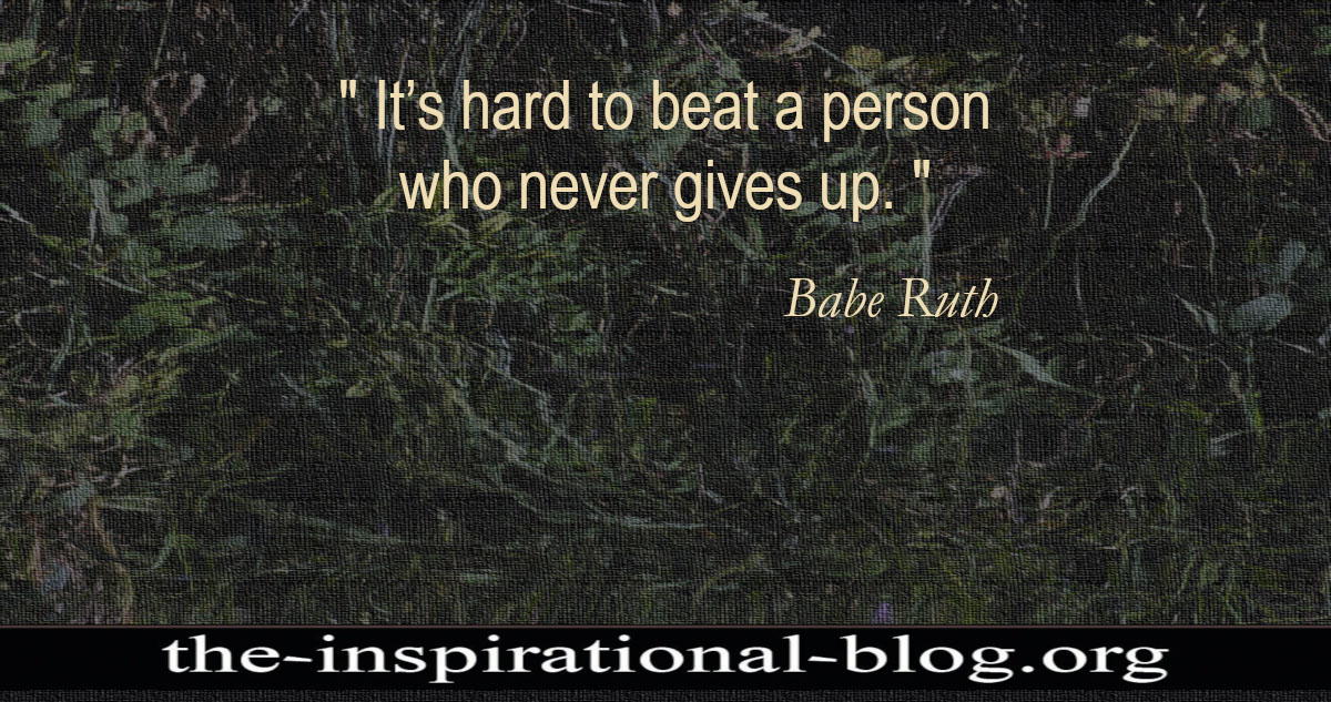 Inspirational Babe Ruth quotes