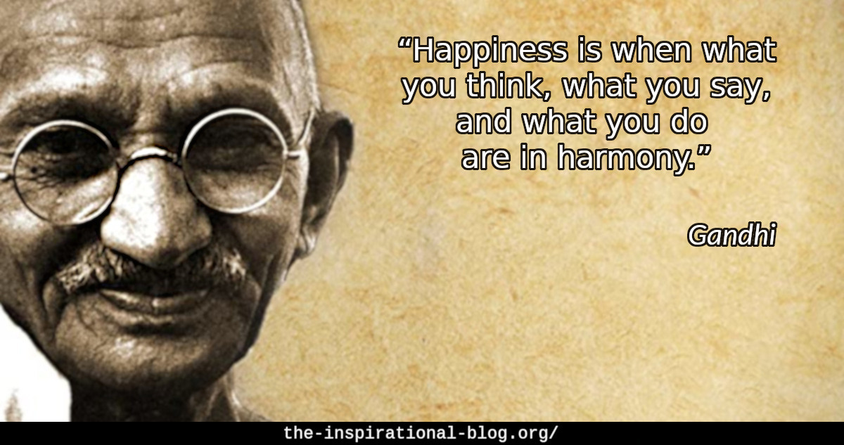 Inspirational Mahatma Gandhi quotes