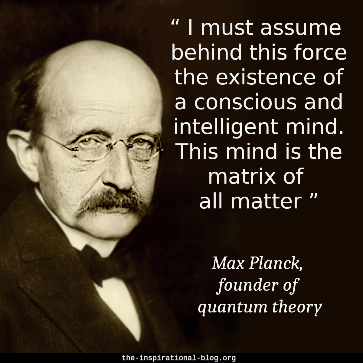 Inspirational Max Planck quote