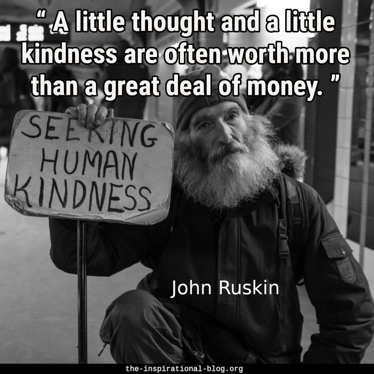 Inspirational John Ruskin quote