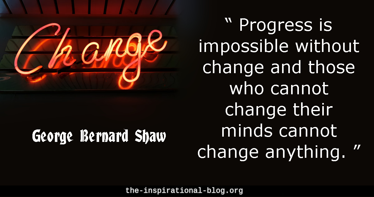 Inspirational George Bernard Shaw quote