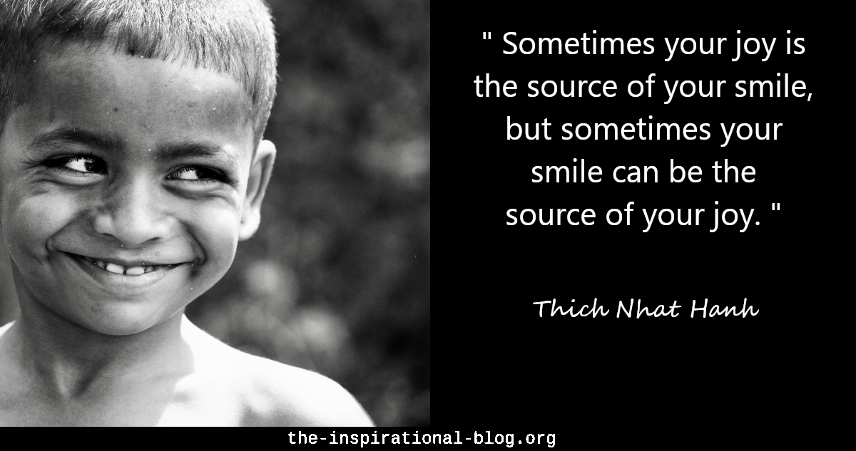 Inspirational Thich Nhat Hanh quote