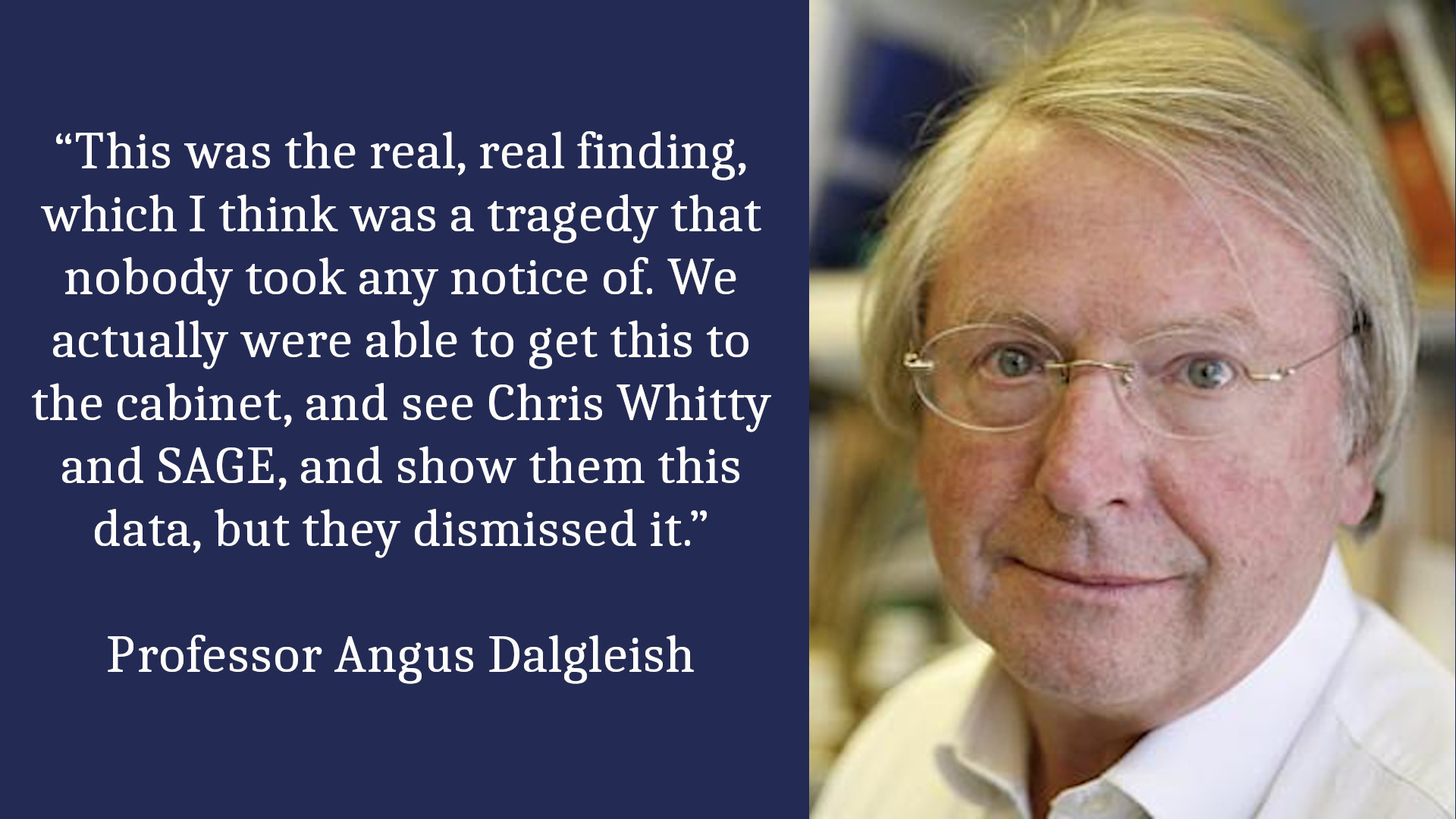 Professor Angus Dalgleish quotes