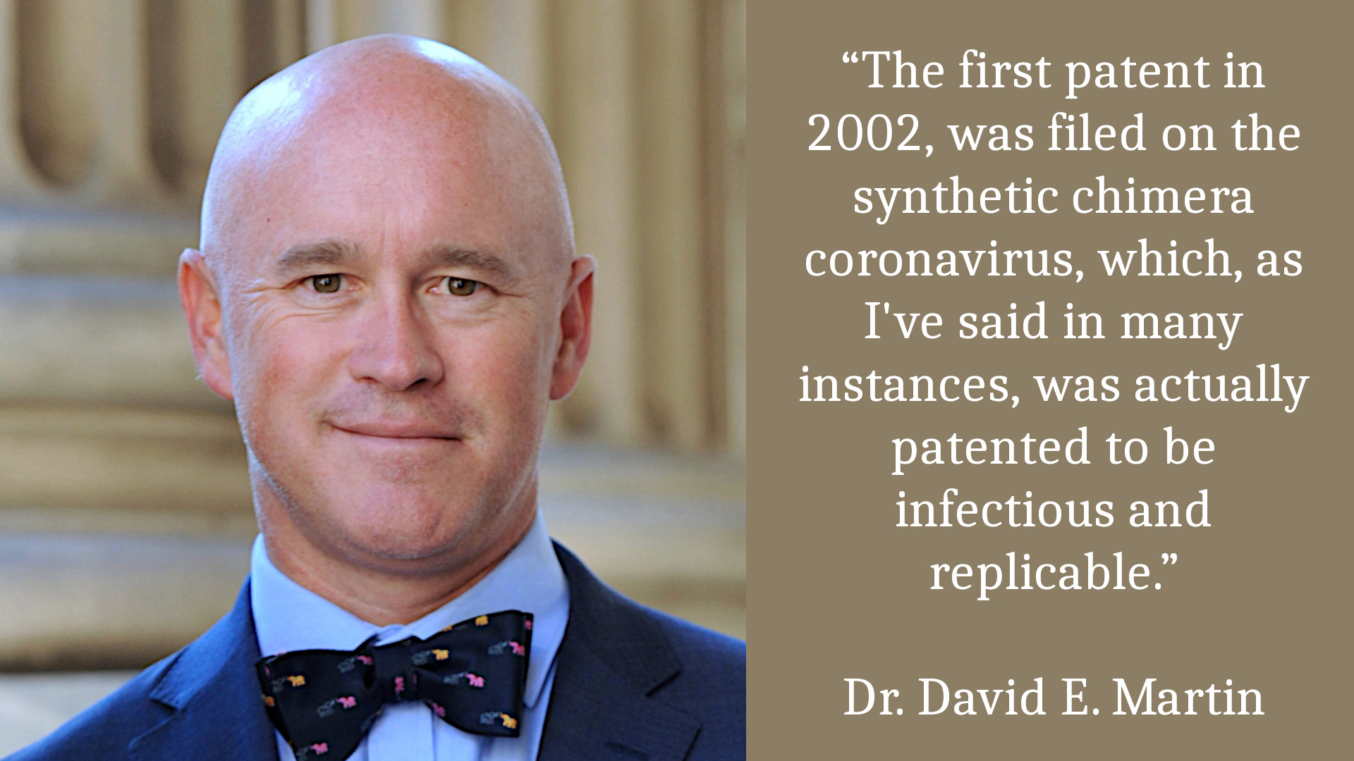 Dr. David Martin quote